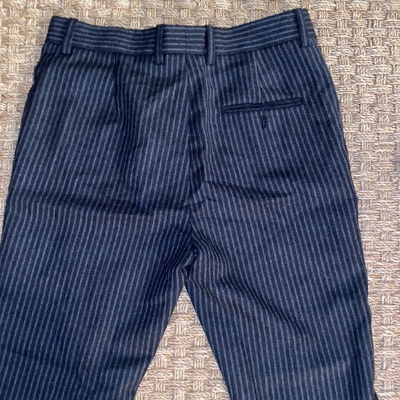 3.1 Phillip Lim Heather gray Wool Pin stripe high waist pant sz 31 - Picture 10 of 11